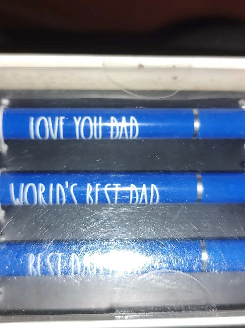 New! Rae Dunn Set of 3 Blue 